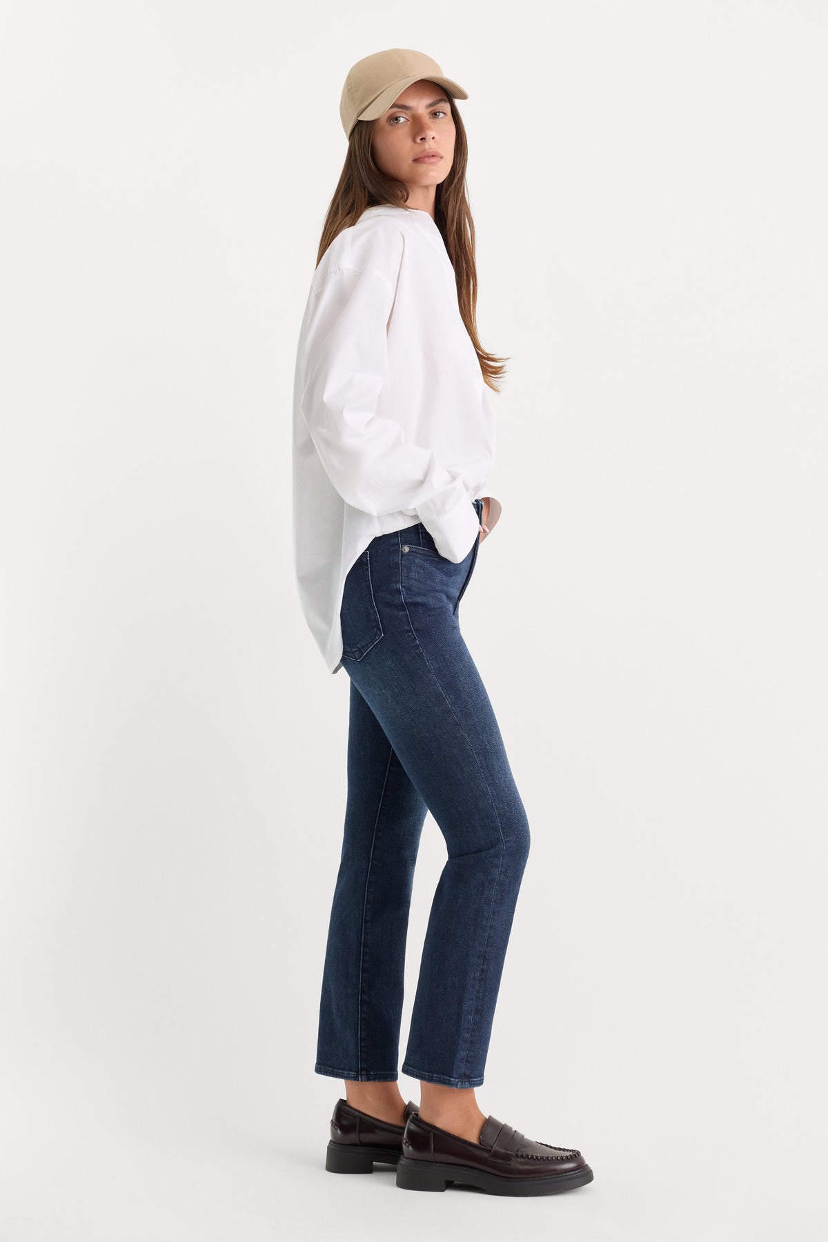 GOOD LEGS STRAIGHT JEANS ATLAS BLUE