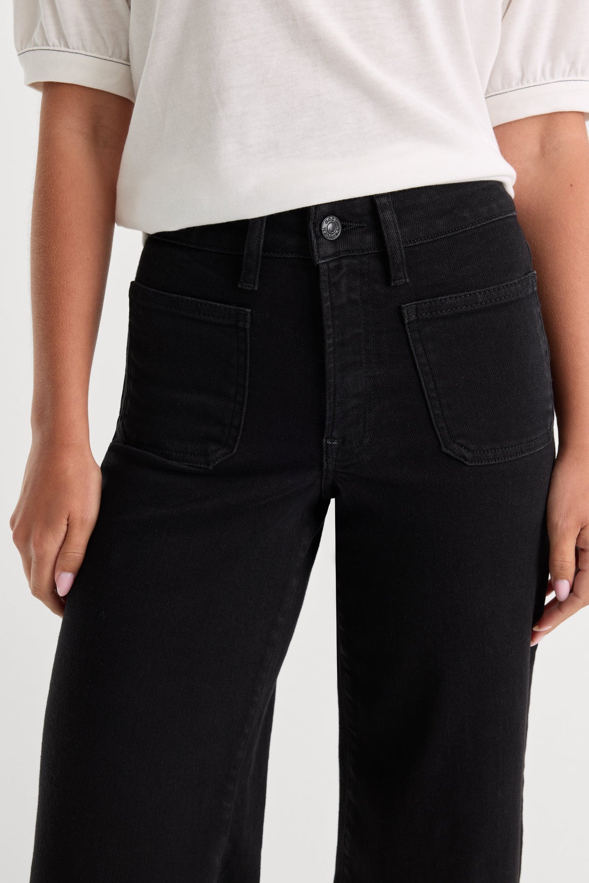 SOFT TECH GOOD PETITE PALAZZO JEANSBLACK001