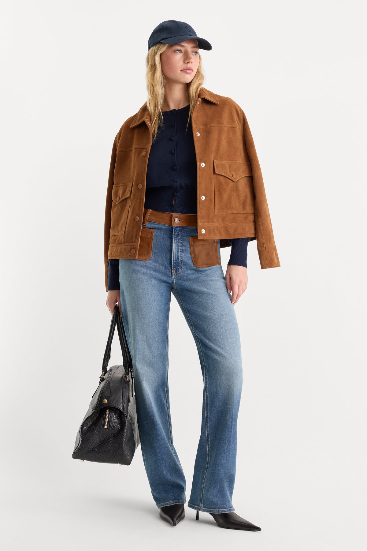 GOOD PETITE TRUE STRAIGHT JEANS CREST