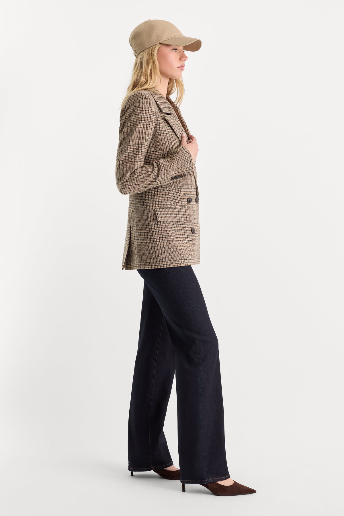 GOOD TRUE PETITE STRAIGHT JEANS RINSE