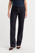 GOOD TRUE PETITE STRAIGHT JEANS RINSE