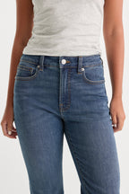 GOOD LEGS STRAIGHT JEANS LONG BLUE004