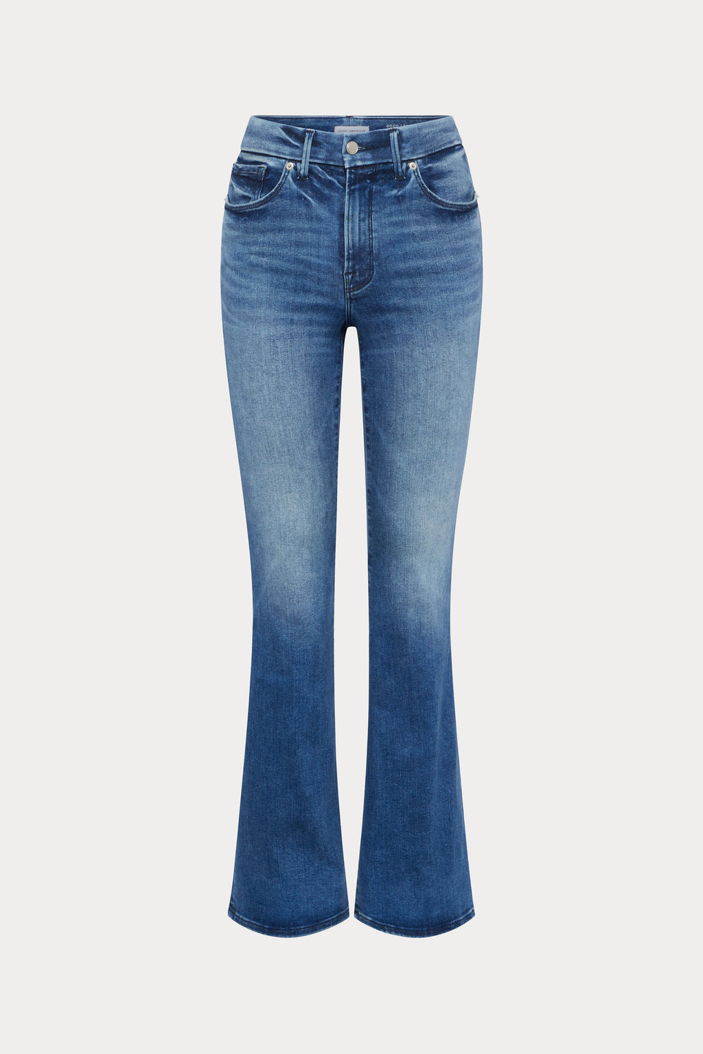 ALWAYS FITS GOOD PETITE BOOTCUT JEANS INDIGO446