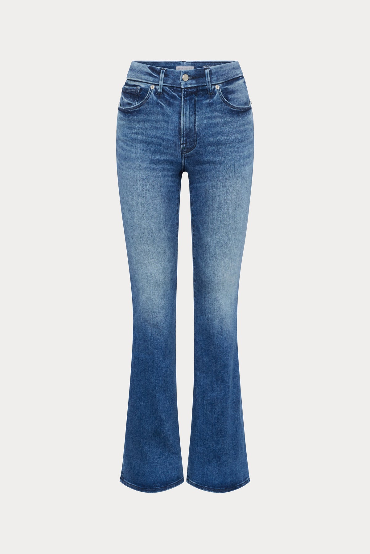 ALWAYS FITS GOOD PETITE BOOTCUT JEANS INDIGO446