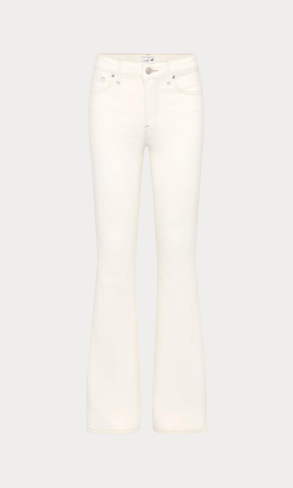 DOLLY JOLEANS PETITE FLARE JEANS VINTAGE WHITE