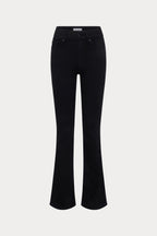 NEVER FADE GOOD PETITE FLARE JEANS BLACK