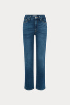 GOOD LEGS STRAIGHT JEANS LONG BLUE004