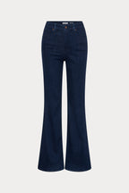 GOOD PETITE PALAZZO JEANS INDIGO1153