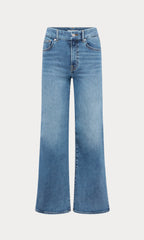 ALWAYS FITS PETITE SLIM PALAZZO JEANS TAWNY